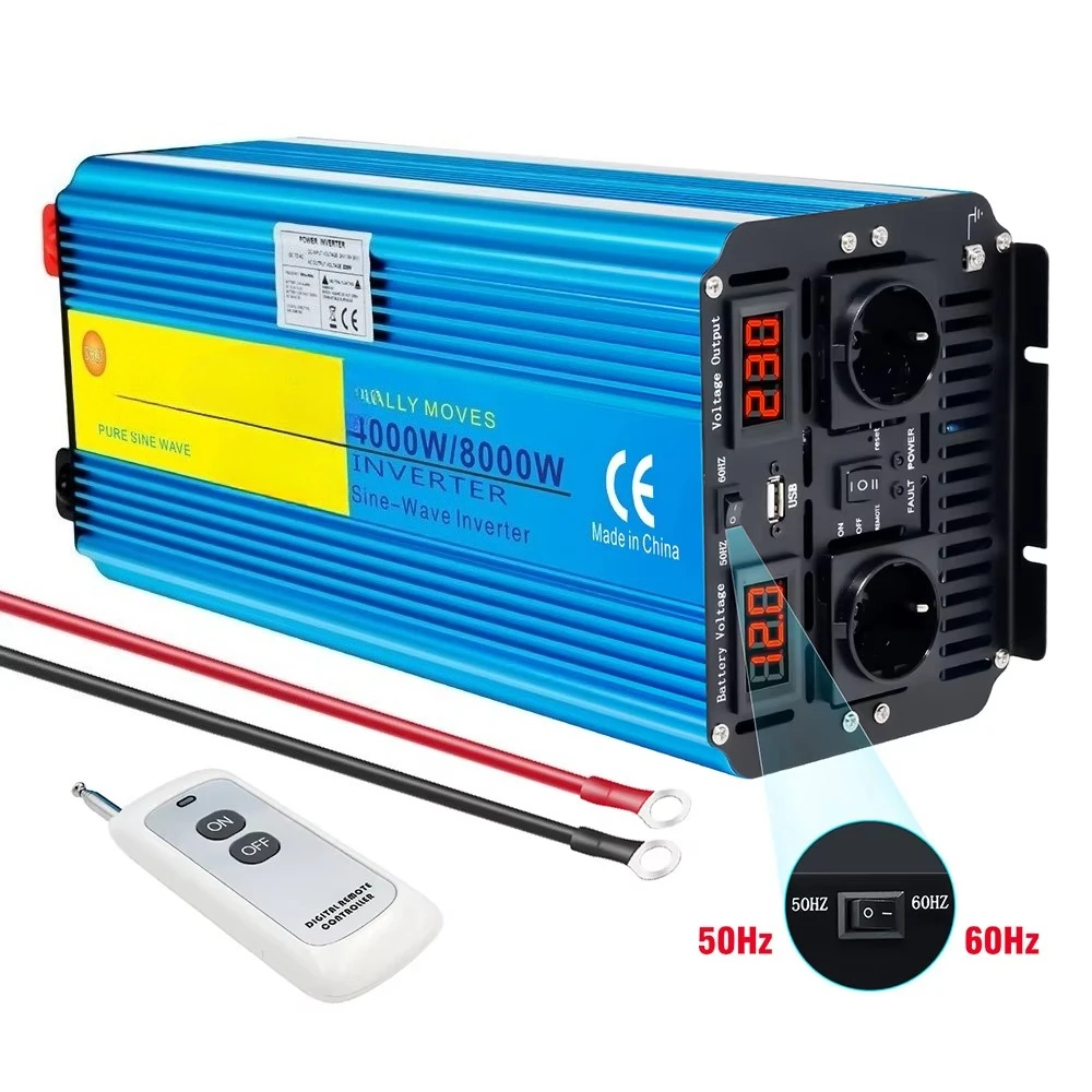Off Grid Solar Inverter 48V 6000W - Solar Saf Sinüs Dalga Güç DC'den