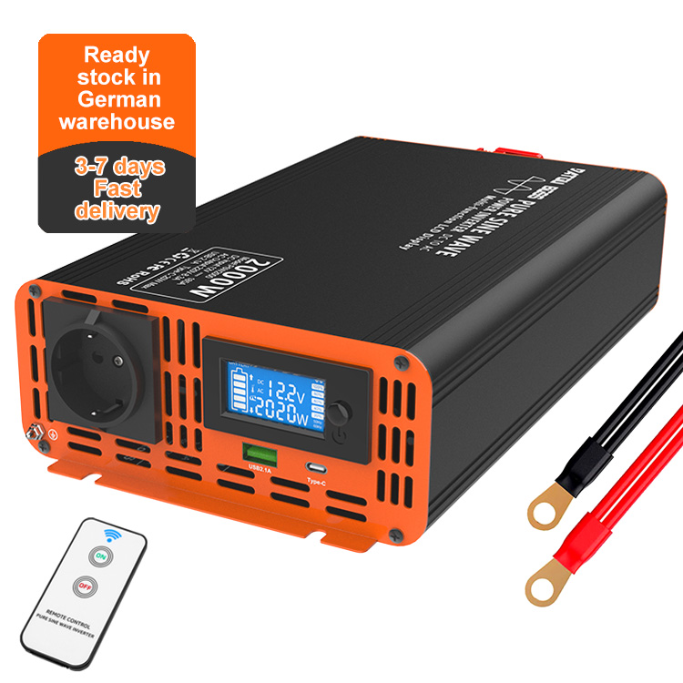 4000W Tepe Gücü 12v 24V 48V DC - Power Inverter 12V 220V 4000W Continuous incelemesi ve fiyatı