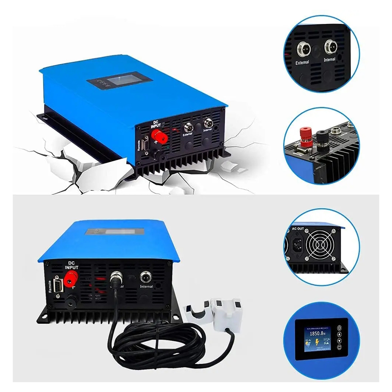 1000W 2000W Rüzgar Enerjisi Şe - Grid Tie Inverter Limiter 2000W incelemesi ve fiyatı